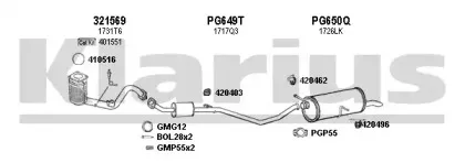 Система выпуска ОГ KLARIUS купить
