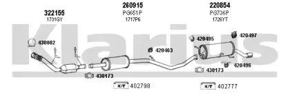 Система выпуска ОГ KLARIUS купить