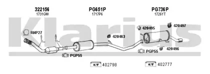 Система выпуска ОГ KLARIUS купить