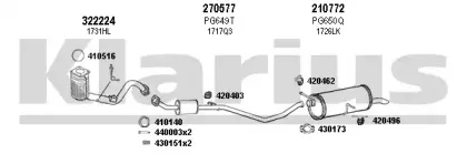 Система выпуска ОГ KLARIUS купить