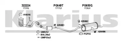 Система выпуска ОГ KLARIUS купить