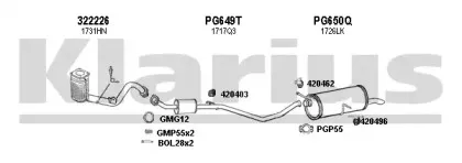 Система выпуска ОГ KLARIUS купить