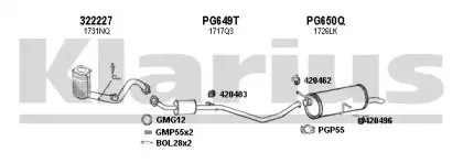 Система выпуска ОГ KLARIUS купить