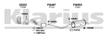 Система выпуска ОГ KLARIUS купить
