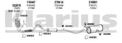 Система выпуска ОГ KLARIUS купить