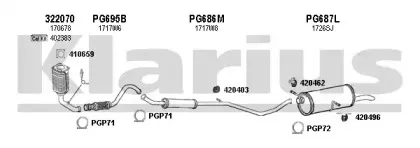 Система выпуска ОГ KLARIUS купить