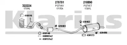 Система выпуска ОГ KLARIUS купить