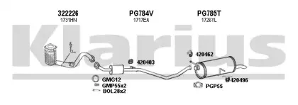 Система выпуска ОГ KLARIUS купить