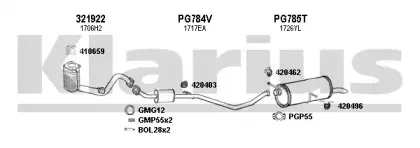 Система выпуска ОГ KLARIUS купить