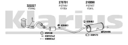 Система выпуска ОГ KLARIUS купить