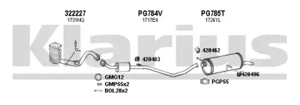 Система выпуска ОГ KLARIUS купить