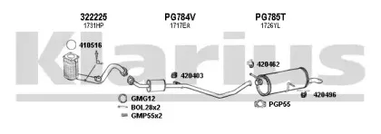 Система выпуска ОГ KLARIUS купить