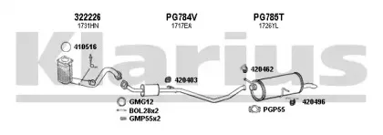 Система выпуска ОГ KLARIUS купить