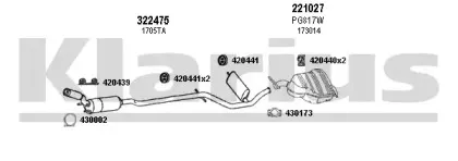 Система выпуска ОГ KLARIUS купить