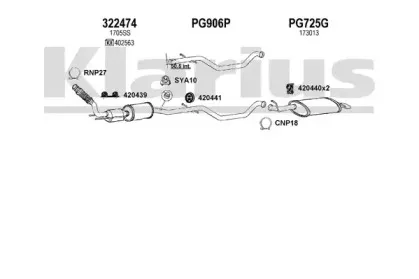 Система выпуска ОГ KLARIUS купить