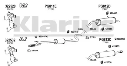 Система выпуска ОГ KLARIUS купить