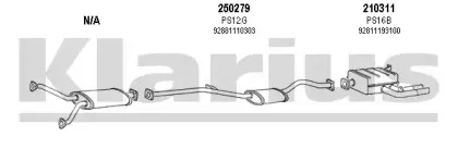 Система выпуска ОГ KLARIUS купить