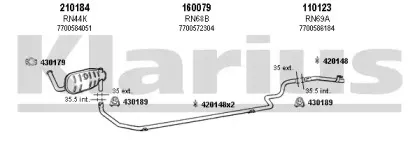 Система выпуска ОГ KLARIUS купить