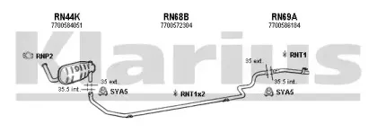 Система выпуска ОГ KLARIUS купить