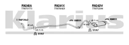 Система выпуска ОГ KLARIUS купить