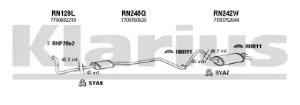 Система выпуска ОГ KLARIUS купить
