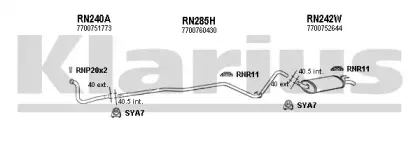 Система выпуска ОГ KLARIUS купить