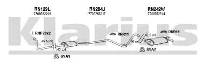 Система выпуска ОГ KLARIUS купить