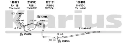 Система выпуска ОГ KLARIUS купить