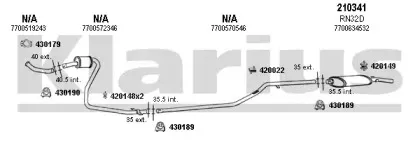 Система выпуска ОГ KLARIUS купить