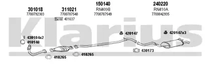 Система выпуска ОГ KLARIUS купить
