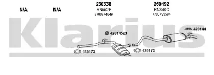 Система выпуска ОГ KLARIUS купить