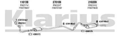 Система выпуска ОГ KLARIUS купить