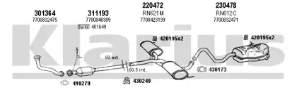 Система выпуска ОГ KLARIUS купить