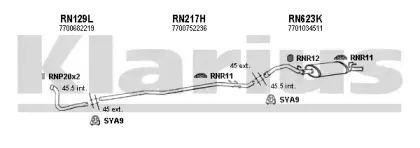 Система выпуска ОГ KLARIUS купить