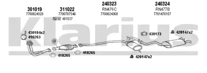 Система выпуска ОГ KLARIUS купить