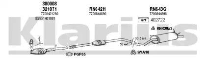 Система выпуска ОГ KLARIUS купить