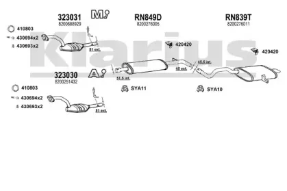 Система выпуска ОГ KLARIUS купить