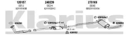 Система выпуска ОГ KLARIUS купить