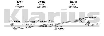 Система выпуска ОГ KLARIUS купить