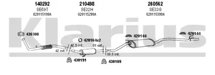 Система выпуска ОГ KLARIUS купить