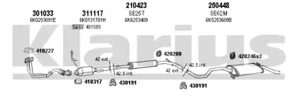 Система выпуска ОГ KLARIUS купить