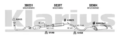 Система выпуска ОГ KLARIUS купить