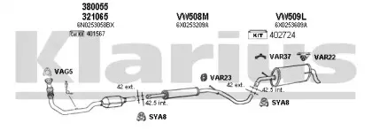 Система выпуска ОГ KLARIUS купить