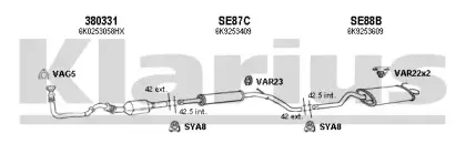 Система выпуска ОГ KLARIUS купить
