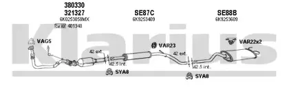 Система выпуска ОГ KLARIUS купить