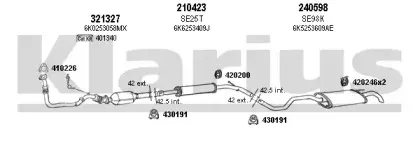 Система выпуска ОГ KLARIUS купить
