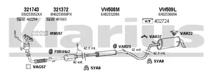 Система выпуска ОГ KLARIUS купить