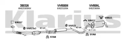 Система выпуска ОГ KLARIUS купить