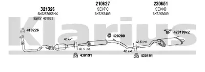 Система выпуска ОГ KLARIUS купить