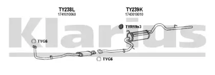 Система выпуска ОГ KLARIUS купить